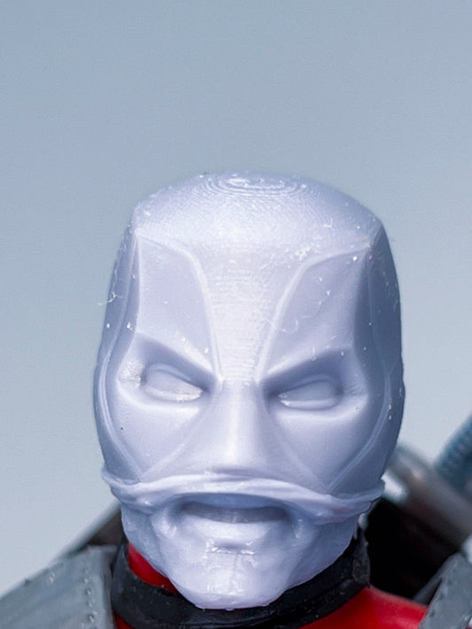 Scarlet Mercenary (Half-Mask Frown Variant)