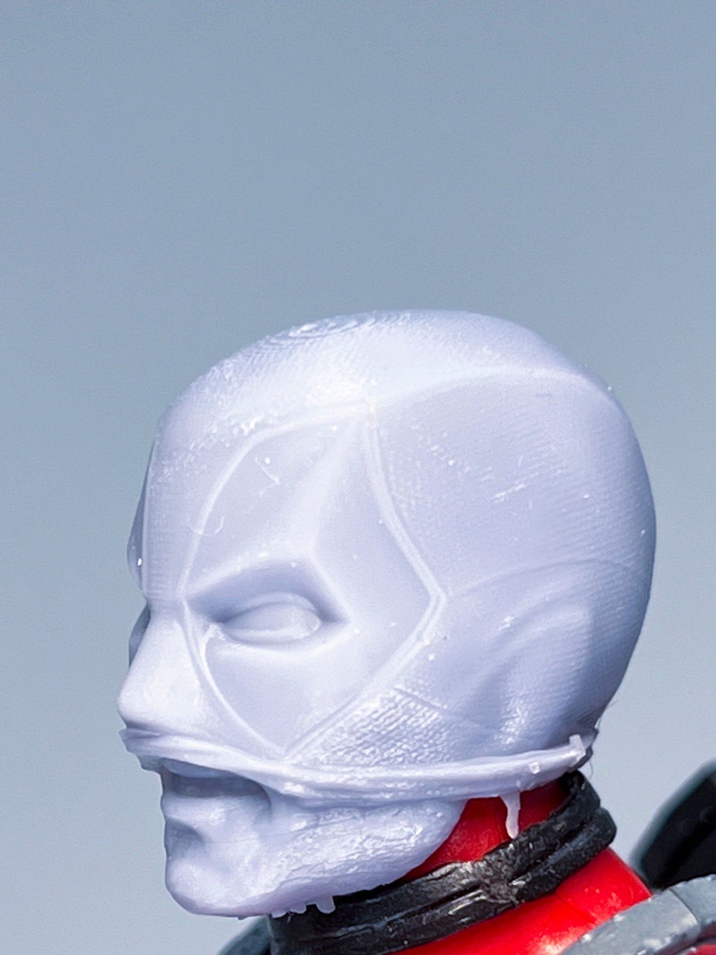 Scarlet Mercenary (Half-Mask Frown Variant)