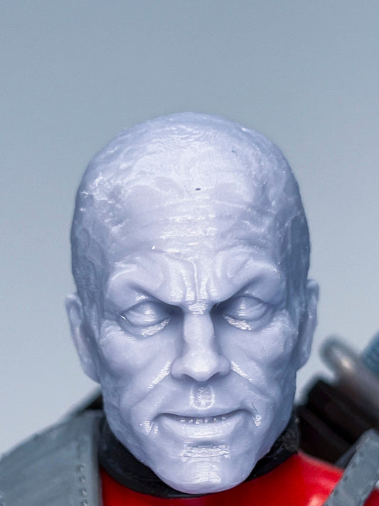 Scarlet Mercenary (Un-Masked Variant)