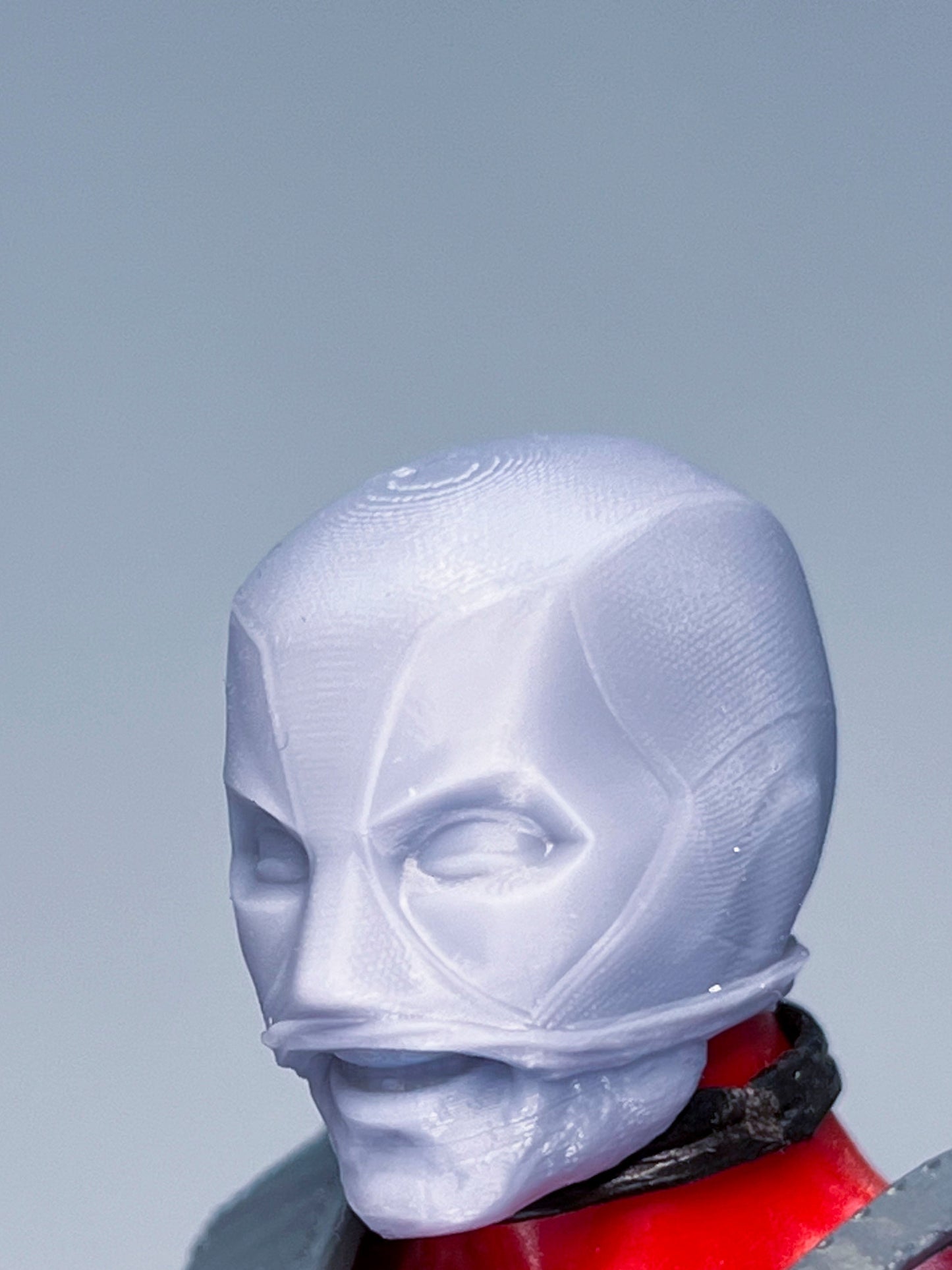 Scarlet Mercenary (Half-Mask Smile Variant)