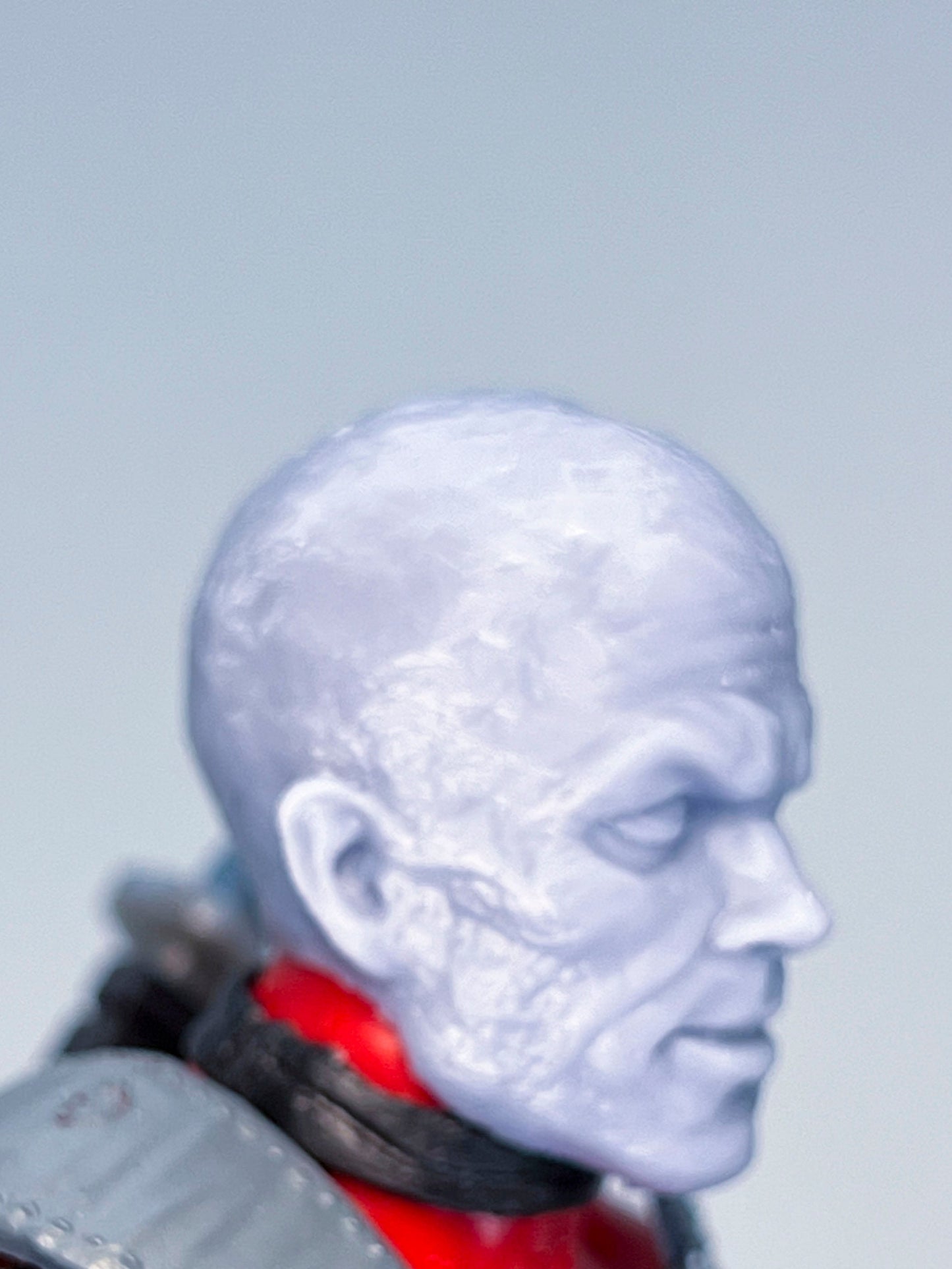 Scarlet Mercenary (Un-Masked Variant)