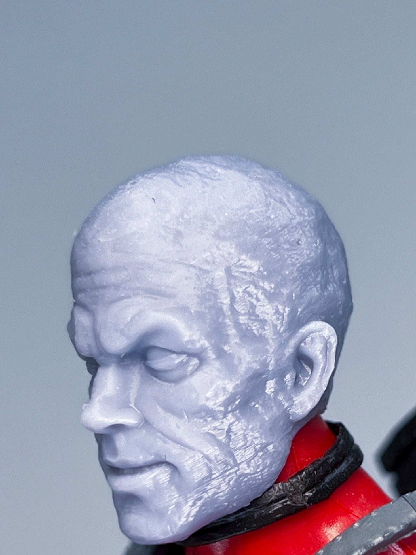 Scarlet Mercenary (Un-Masked Variant)