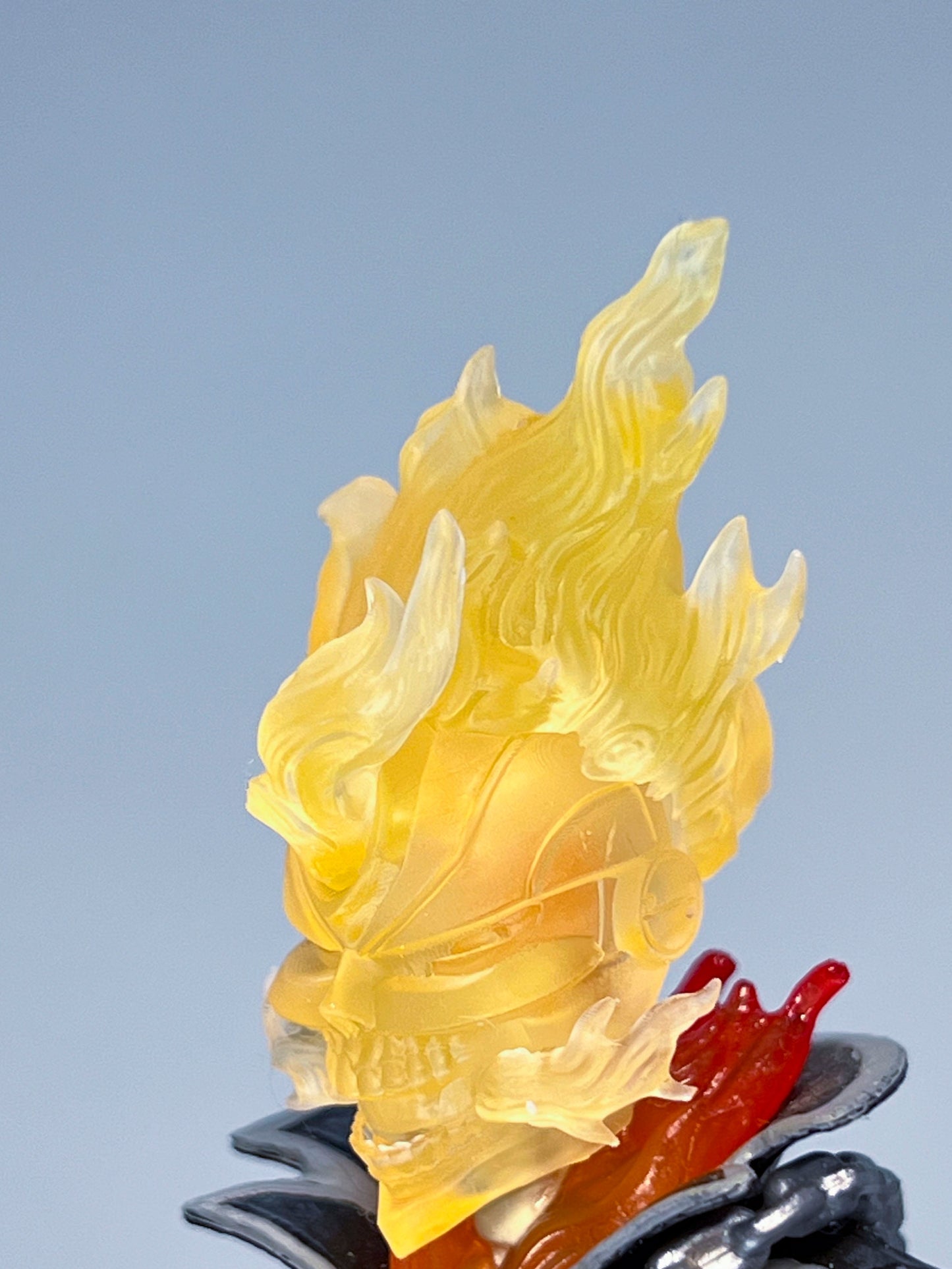 Flaming Skull (Translucent Variant)